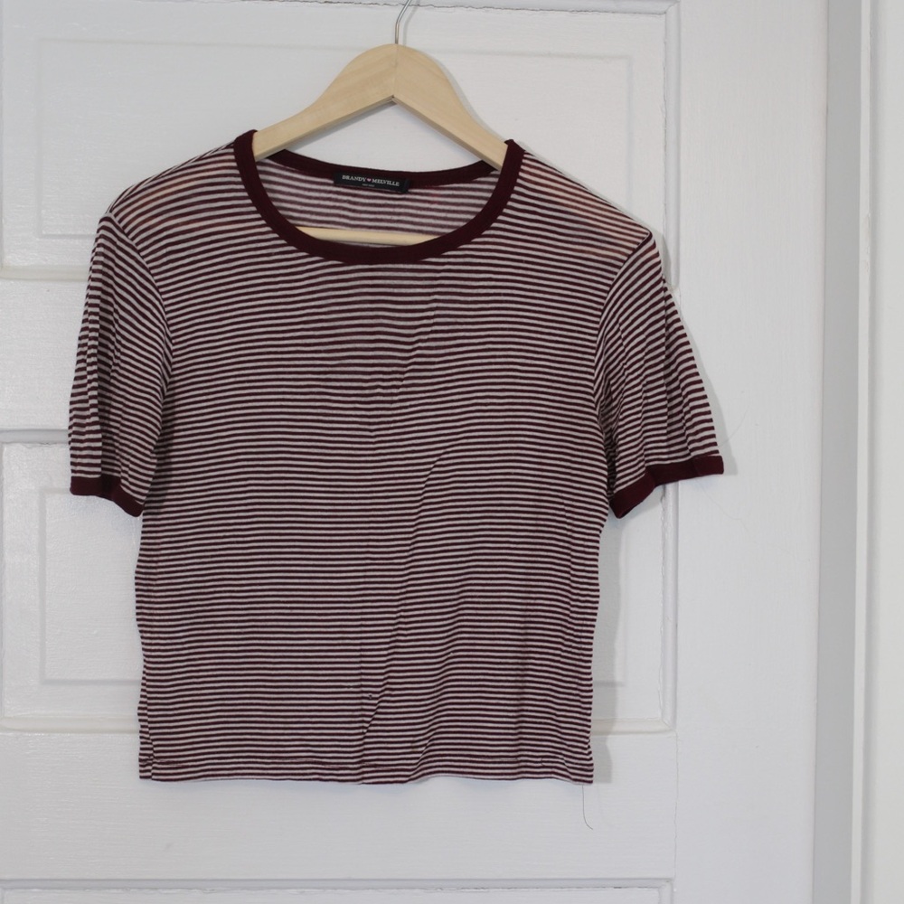 Brandy Melville crop top summer t-shirt